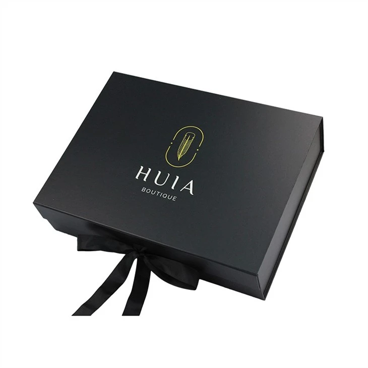 Custom Magnetic Ribbon Gift Box